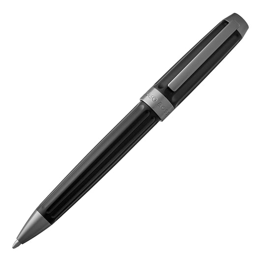 HUGO BOSS HSS0474A Pure Cloud Black Ballpoint Pen