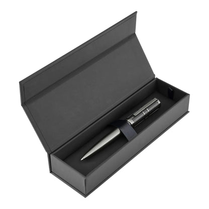 HUGO BOSS HSS5874D Στυλό Frame Grid Black & Gun Ballpoint Pen