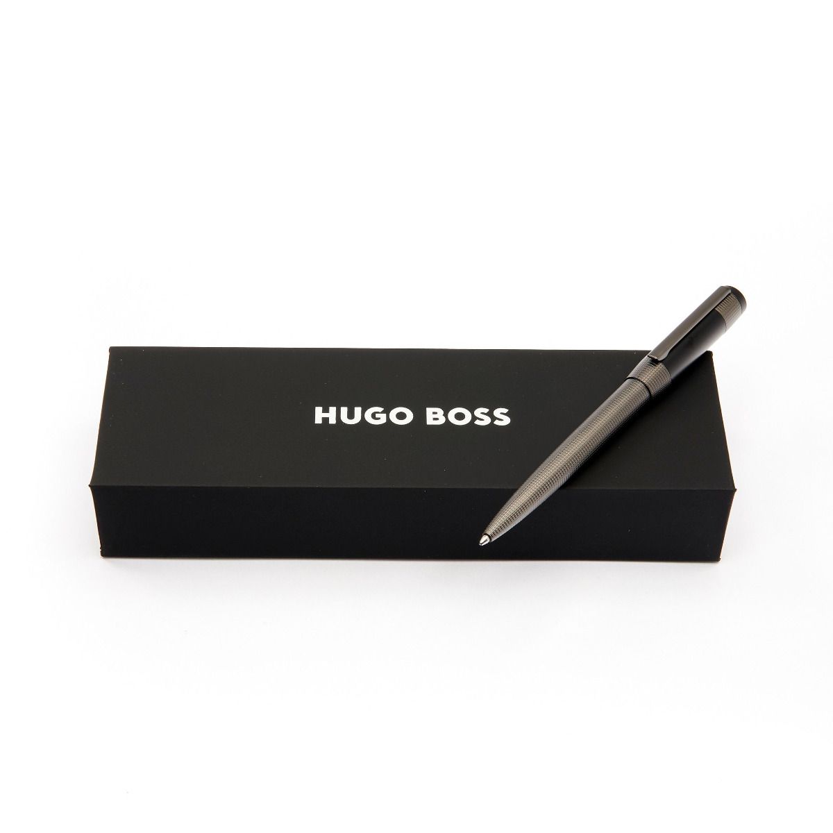 HUGO BOSS HST0034A Explore Brushed Black Ballpoint Pen