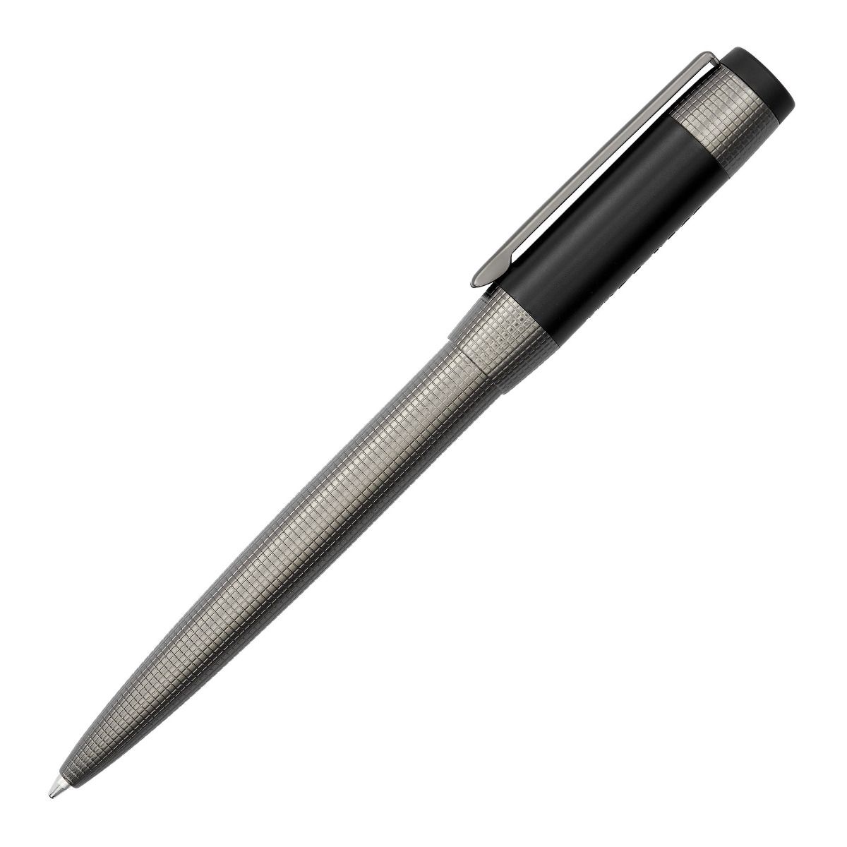 HUGO BOSS HST0034A Explore Brushed Black Ballpoint Pen