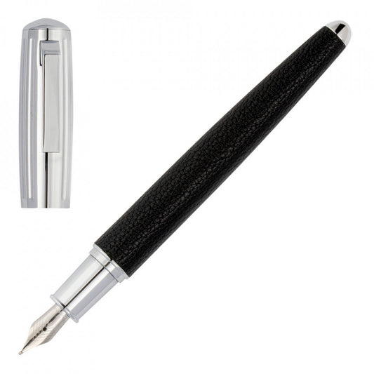 HUGO BOSS HSU3892A Corium Black Fountain Pen