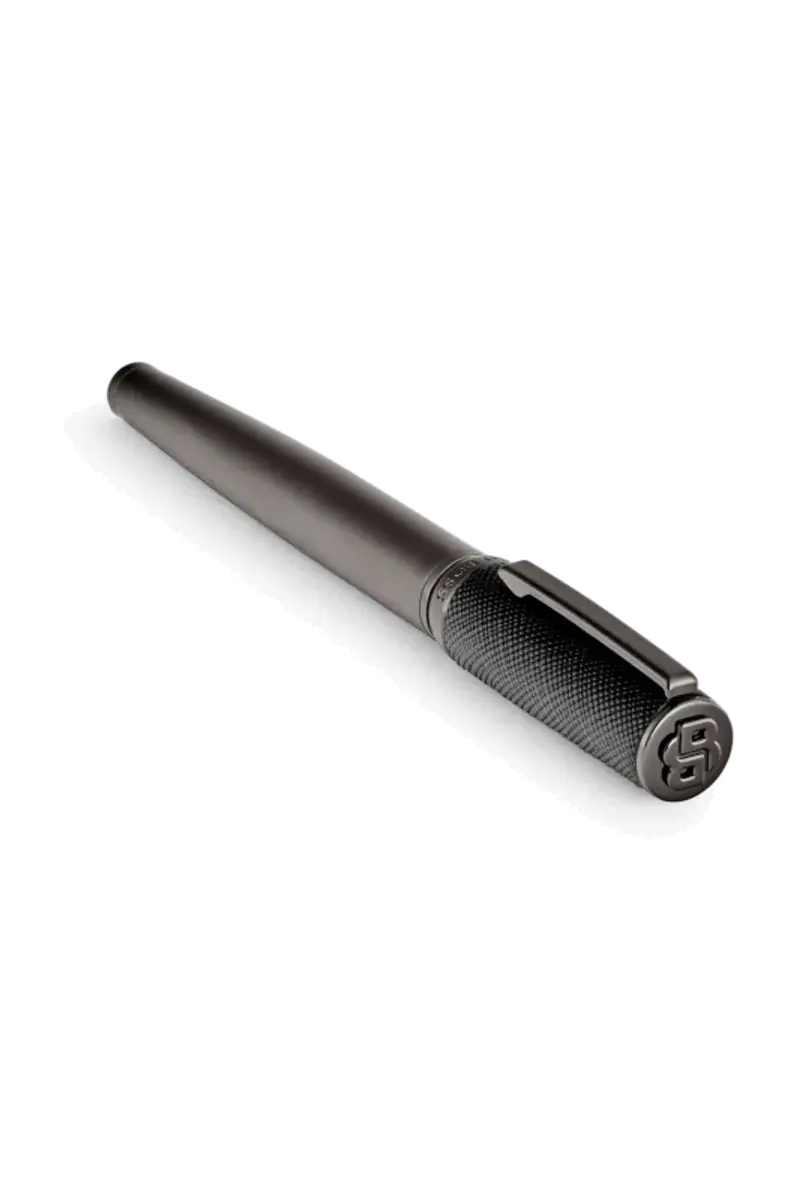HUGO BOSS HSU5265A Στυλό Double B Black Rollerball Pen
