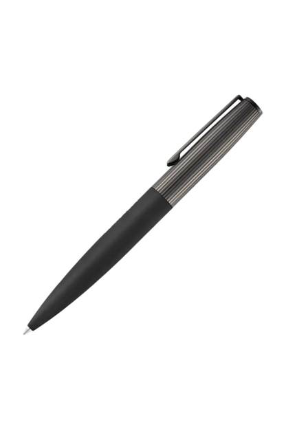 HUGO BOSS HSV5694D Στυλό Illusion Arcade Black & Gun Ballpoint Pen