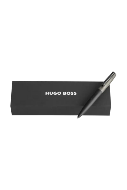 HUGO BOSS HSV5694D Στυλό Illusion Arcade Black & Gun Ballpoint Pen
