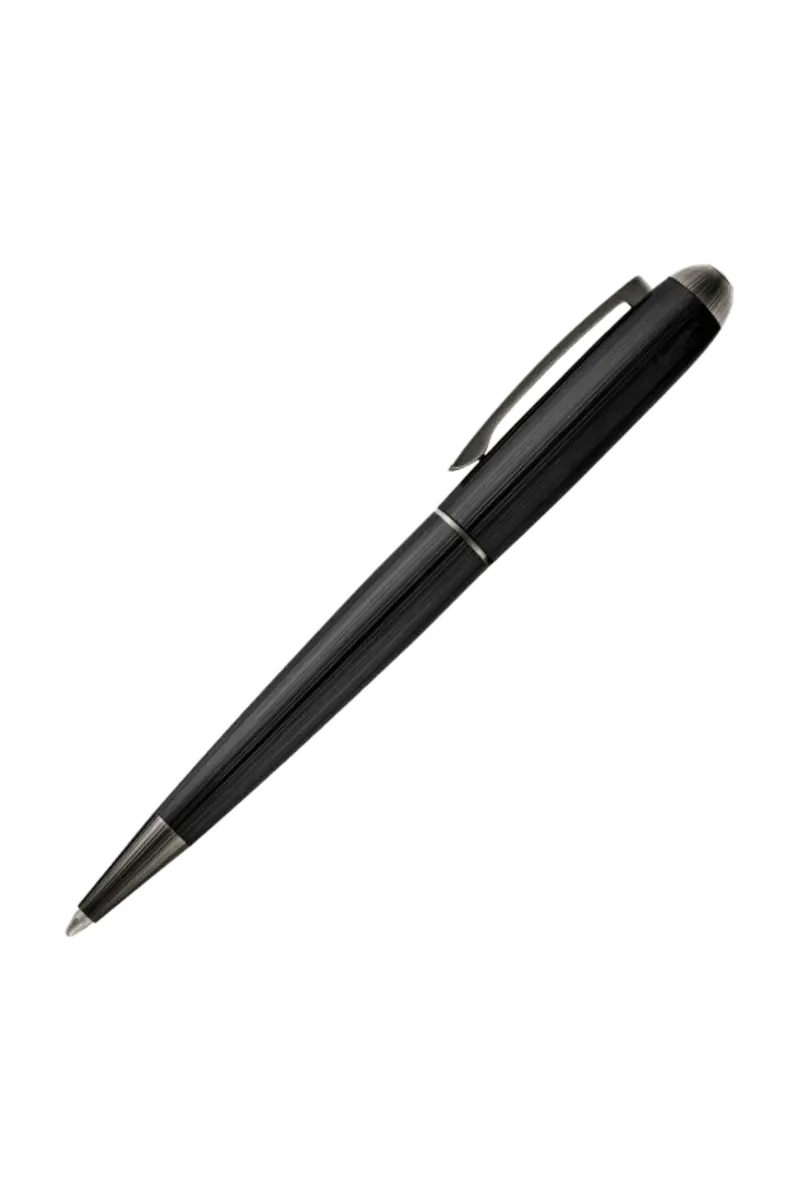 HUGO BOSS HSV6764A Στυλό Contour Pinstripe Black Ballpoint Pen