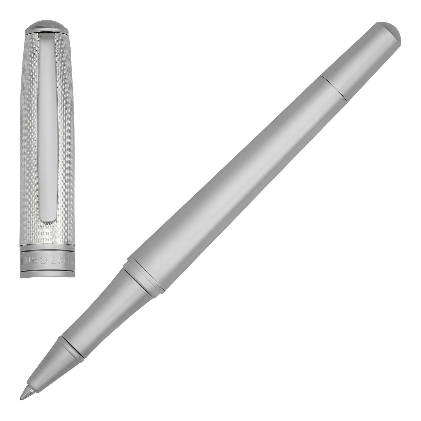HUGO BOSS HSY4875C Στυλό Essential Metal Silver Rollerball Pen