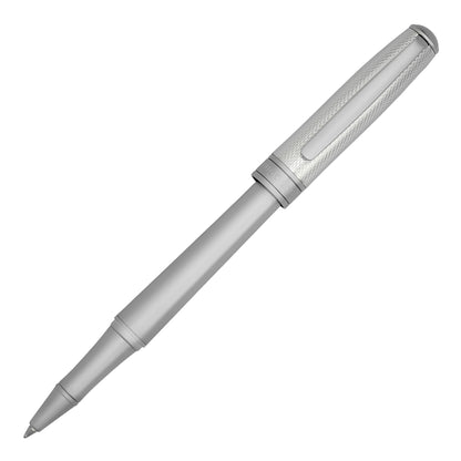 HUGO BOSS HSY4875C Στυλό Essential Metal Silver Rollerball Pen