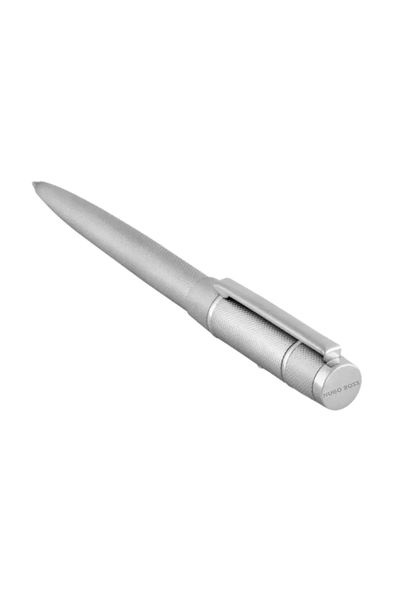 HUGO BOSS HSY6204B Στυλό Rive Varsity Diamond Chrome Ballpoint Pen
