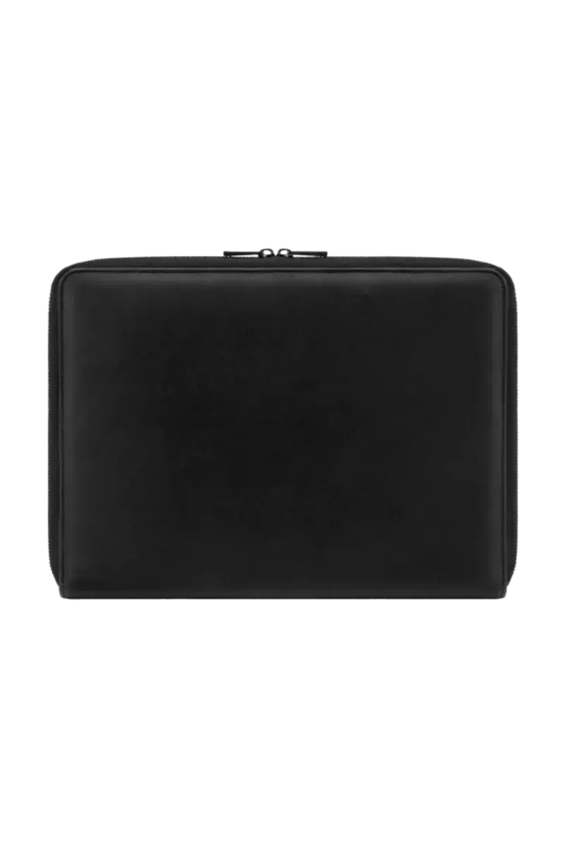 HUGO BOSS HTA613H Ντοσιέ A4 Cut Out Black & Grey Zip Folder