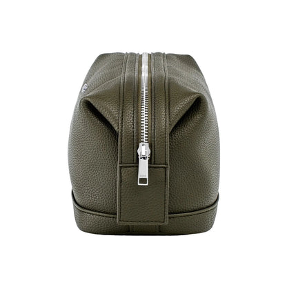 HUGO BOSS HTC518T Νεσεσέρ Classic Grained Khaki Dressing Case