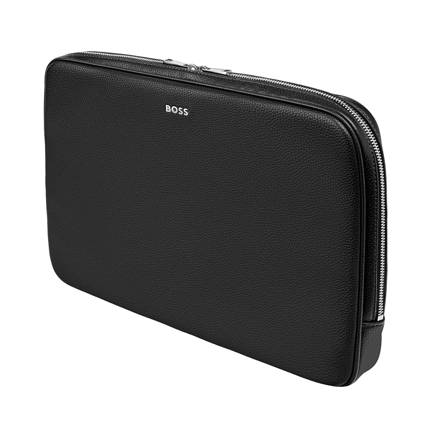 HUGO BOSS HTL518A Laptop Bag Classic Grained Black