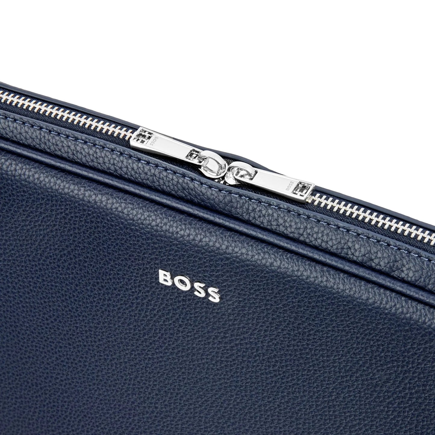 HUGO BOSS HTL518N Laptop Bag Classic Grained Navy