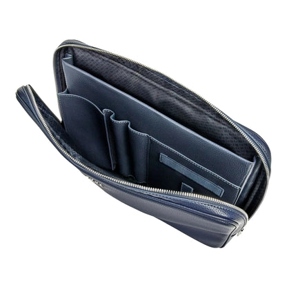 HUGO BOSS HTL518N Laptop Bag Classic Grained Navy