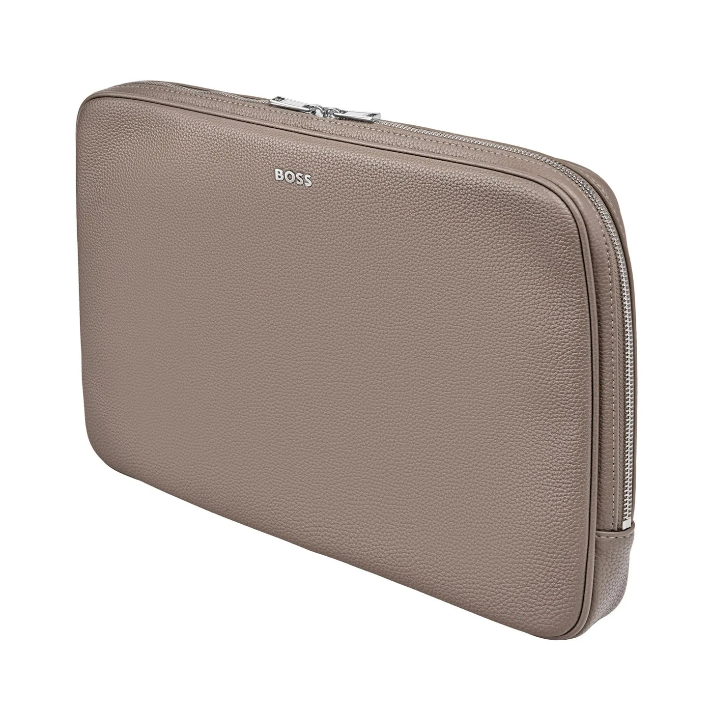 HUGO BOSS HTL518Z Laptop Bag Classic Grained Taupe