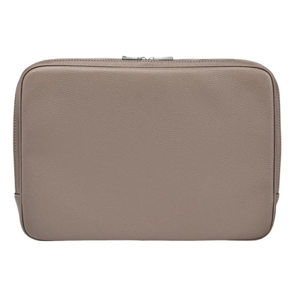 HUGO BOSS HTL518Z Laptop Bag Classic Grained Taupe