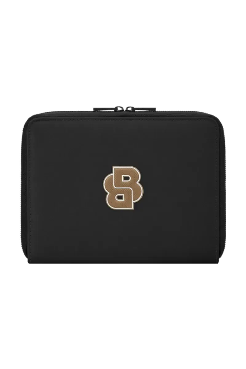 HUGO BOSS HTM612A Ντοσιέ A5 Varsity Black Zip Folder
