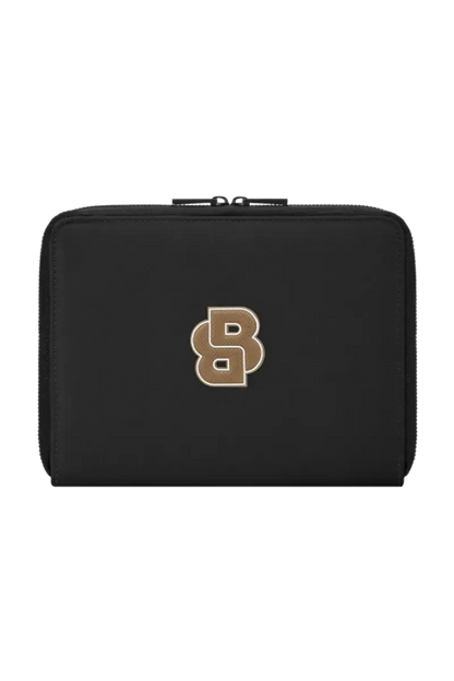 HUGO BOSS HTM612A Ντοσιέ A5 Varsity Black Zip Folder