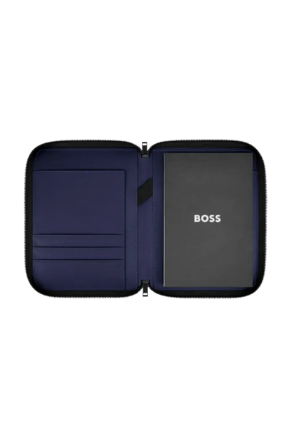 HUGO BOSS HTM005A Folder A5 Contour Black