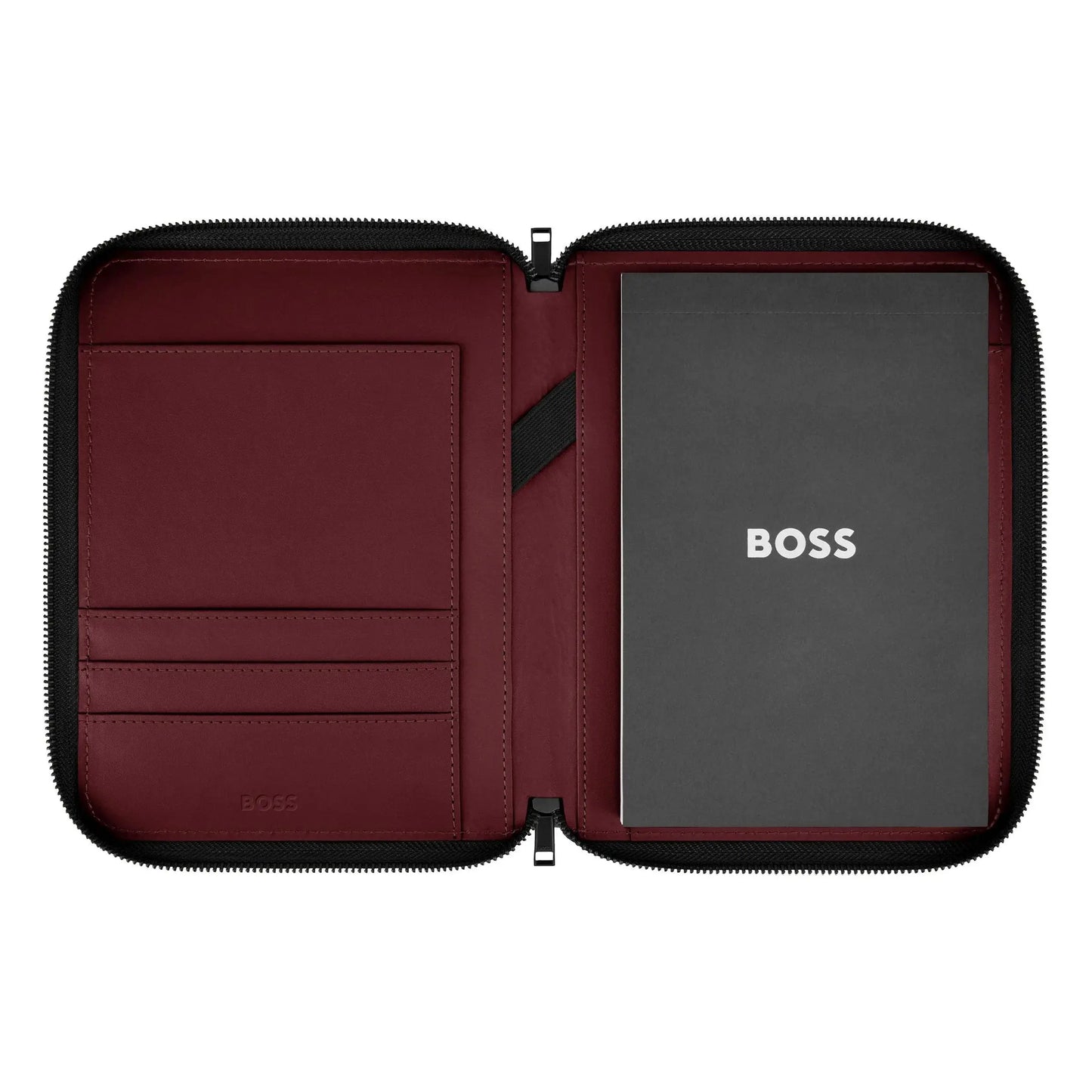 HUGO BOSS HTM005A Folder A5 Contour Black