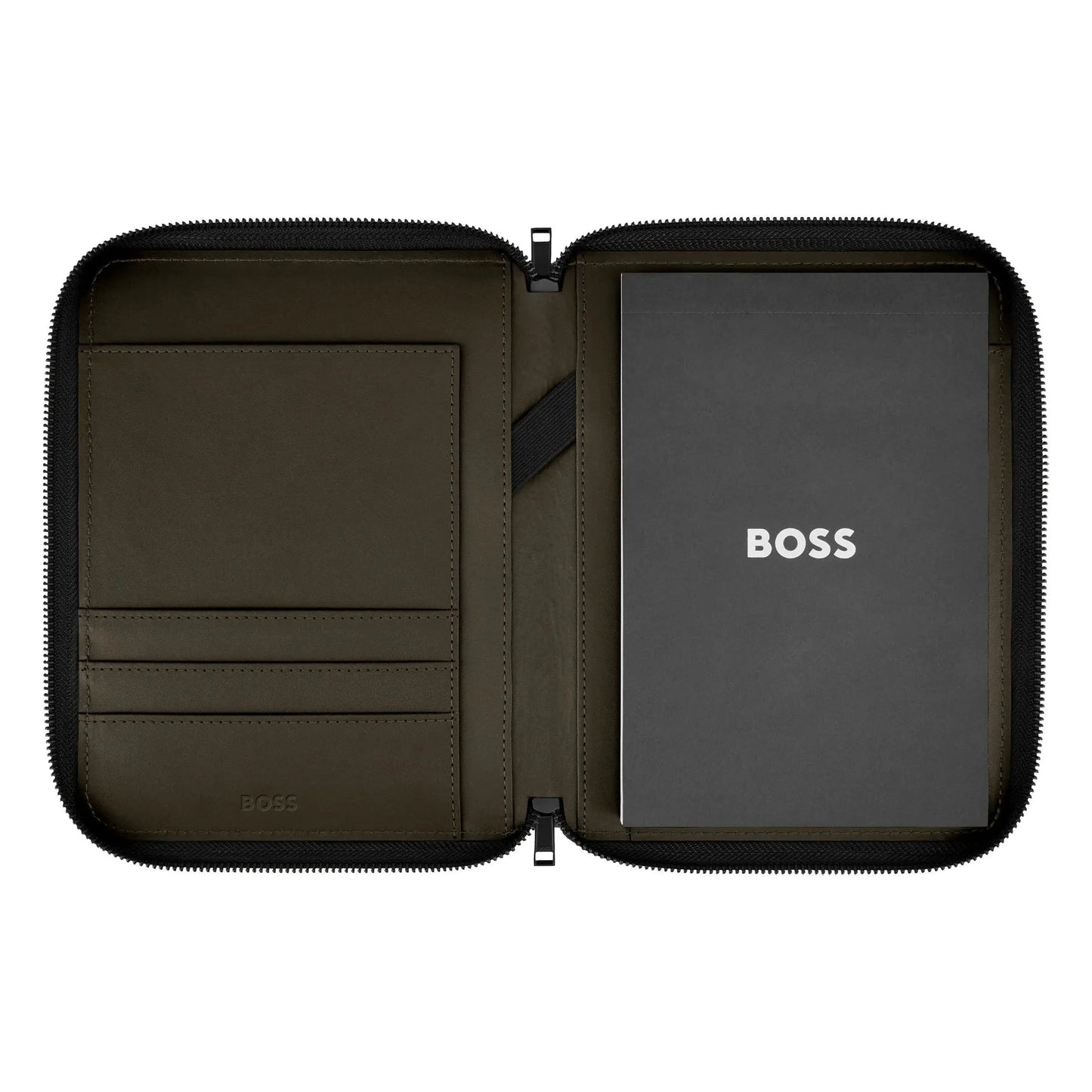 HUGO BOSS HTM005A Folder A5 Contour Black