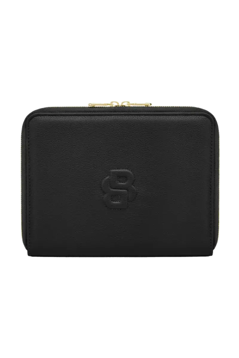 HUGO BOSS HTM616A Ντοσιέ A5 Signature Lady Black Zip Folder