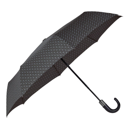 HUGO BOSS HUF310J Ομπρέλα Αυτόματη Monogramme Dark Grey Umbrella