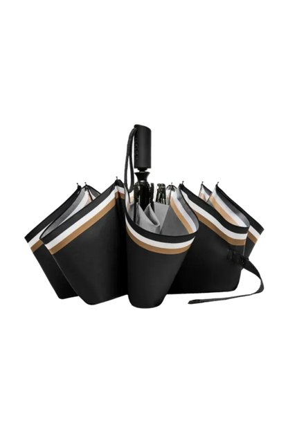 HUGO BOSS HUF321A Automatic Pocket Umbrella Iconic Black