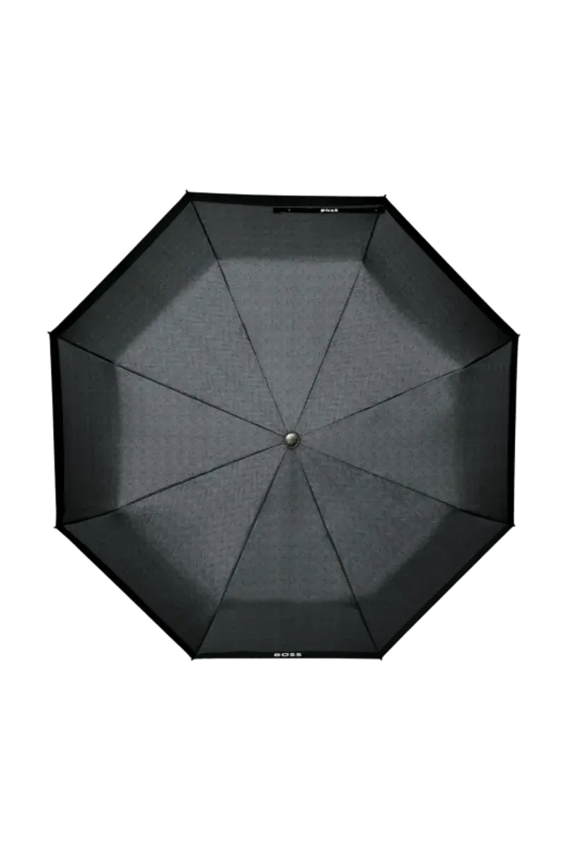 HUGO BOSS HUF321A Automatic Pocket Umbrella Iconic Black