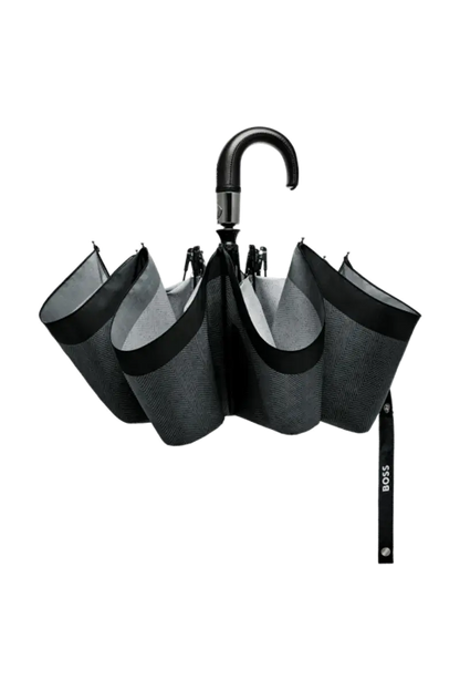 HUGO BOSS HUF321A Automatic Pocket Umbrella Iconic Black