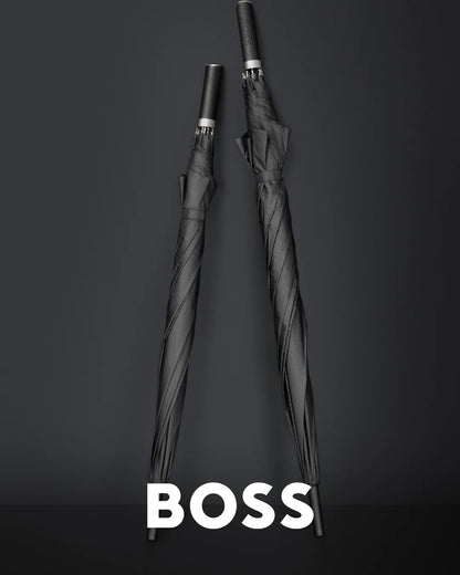 HUGO BOSS HUG304A Ομπρέλα Αυτόματη Loop Black Golf Umbrella