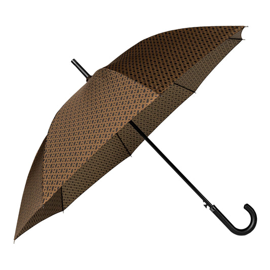 HUGO BOSS HUN310Y Ομπρέλα Αυτόματη Monogramme Camel Umbrella