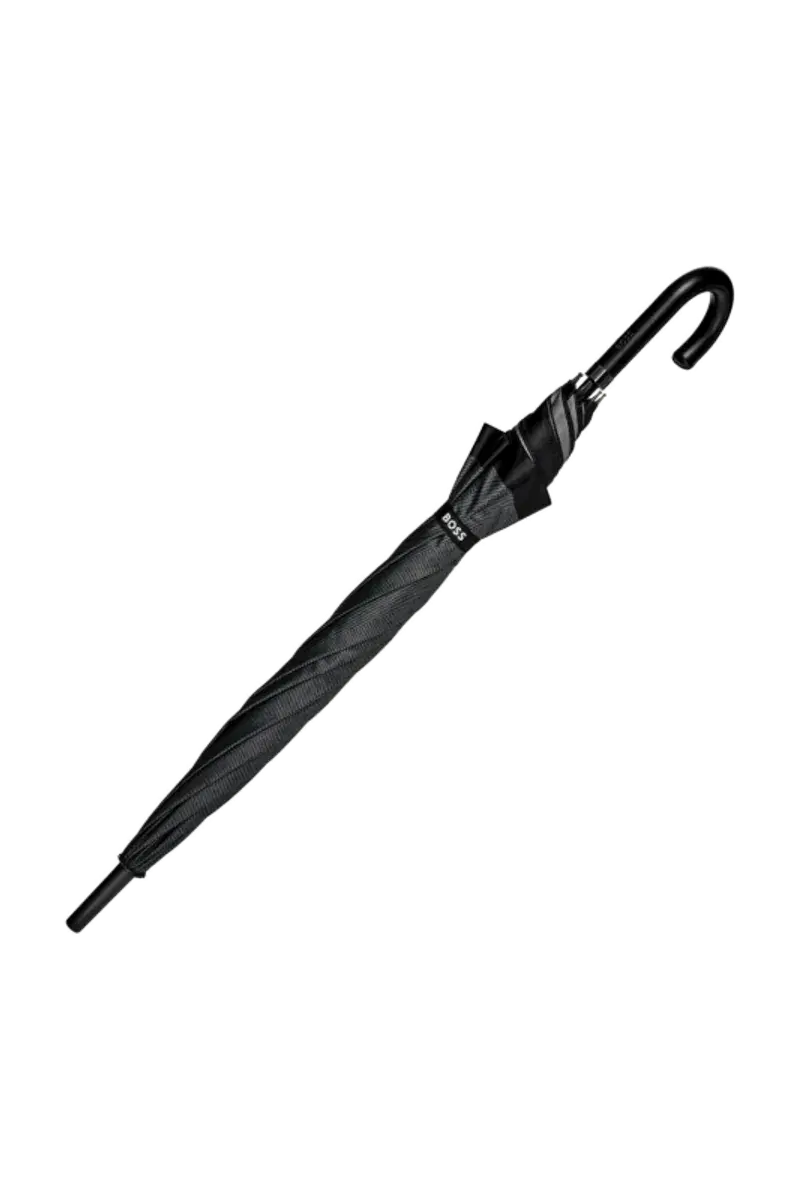 HUGO BOSS HUF321A Automatic Pocket Umbrella Iconic Black