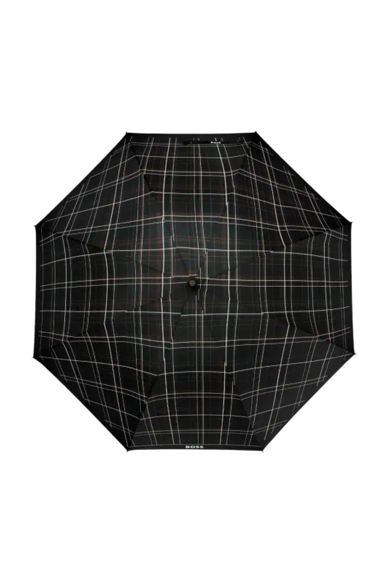HUGO BOSS HUF321A Automatic Pocket Umbrella Iconic Black