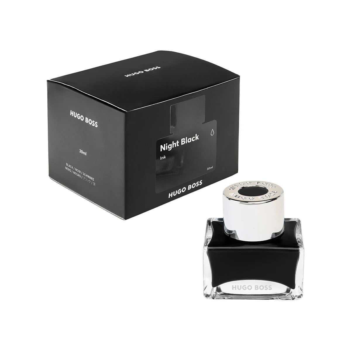HUGO BOSS HZR030N Μελανοδοχείο Ink Bottle For Fountain Pen Black 30ml