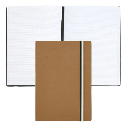 HUGO BOSS HNH321XL Σημειωματάριο A5 Iconic Camel Lined Notebook