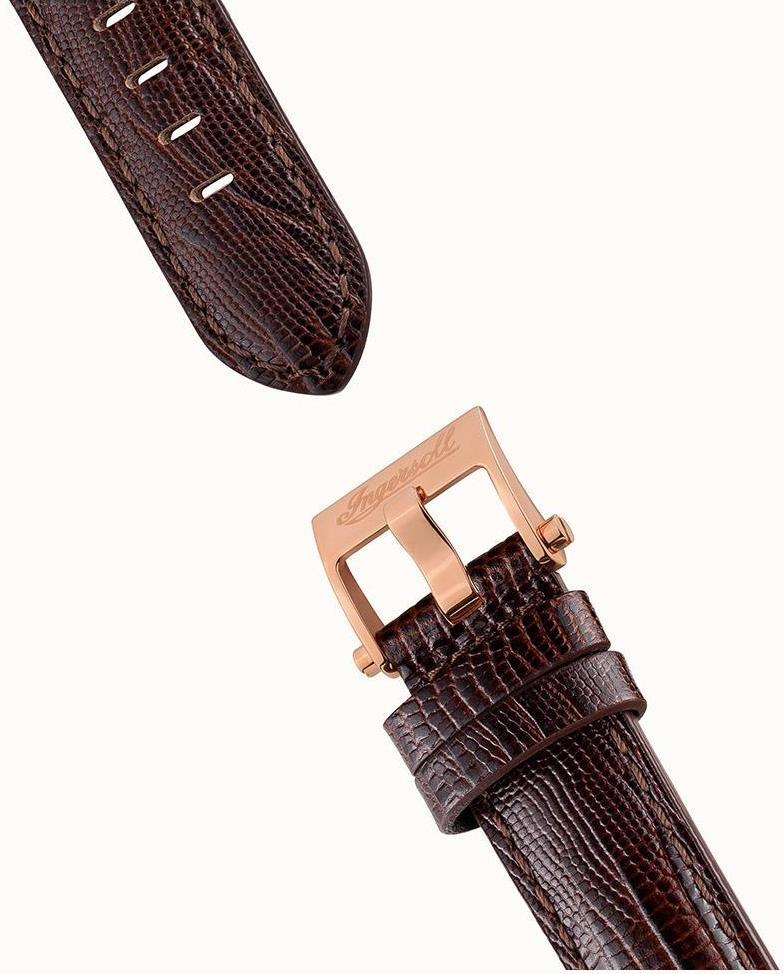Ingersoll I00701B Grafton Automatic Brown Leather Strap