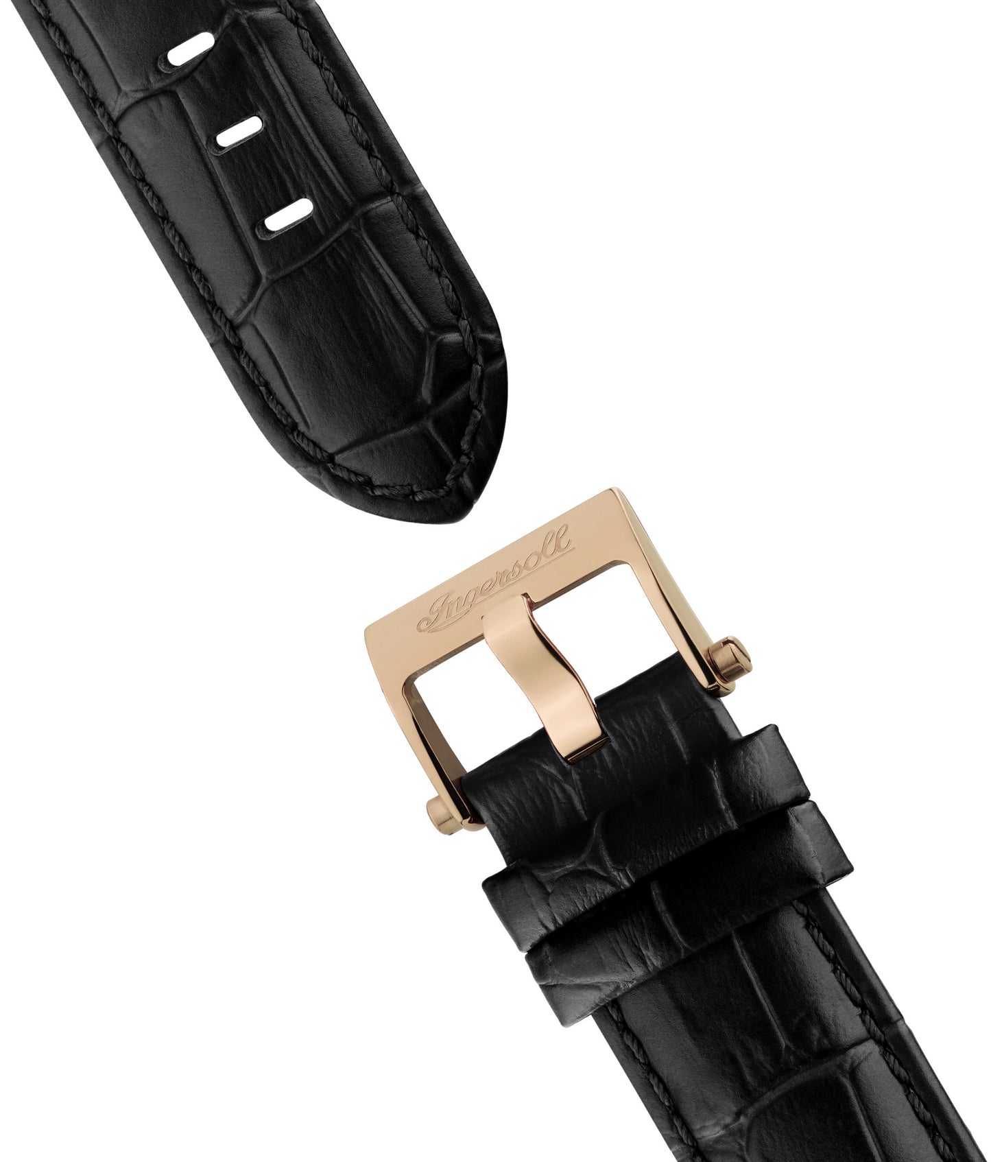 Ingersoll I13101 Tennessee Automatic Black Leather Strap