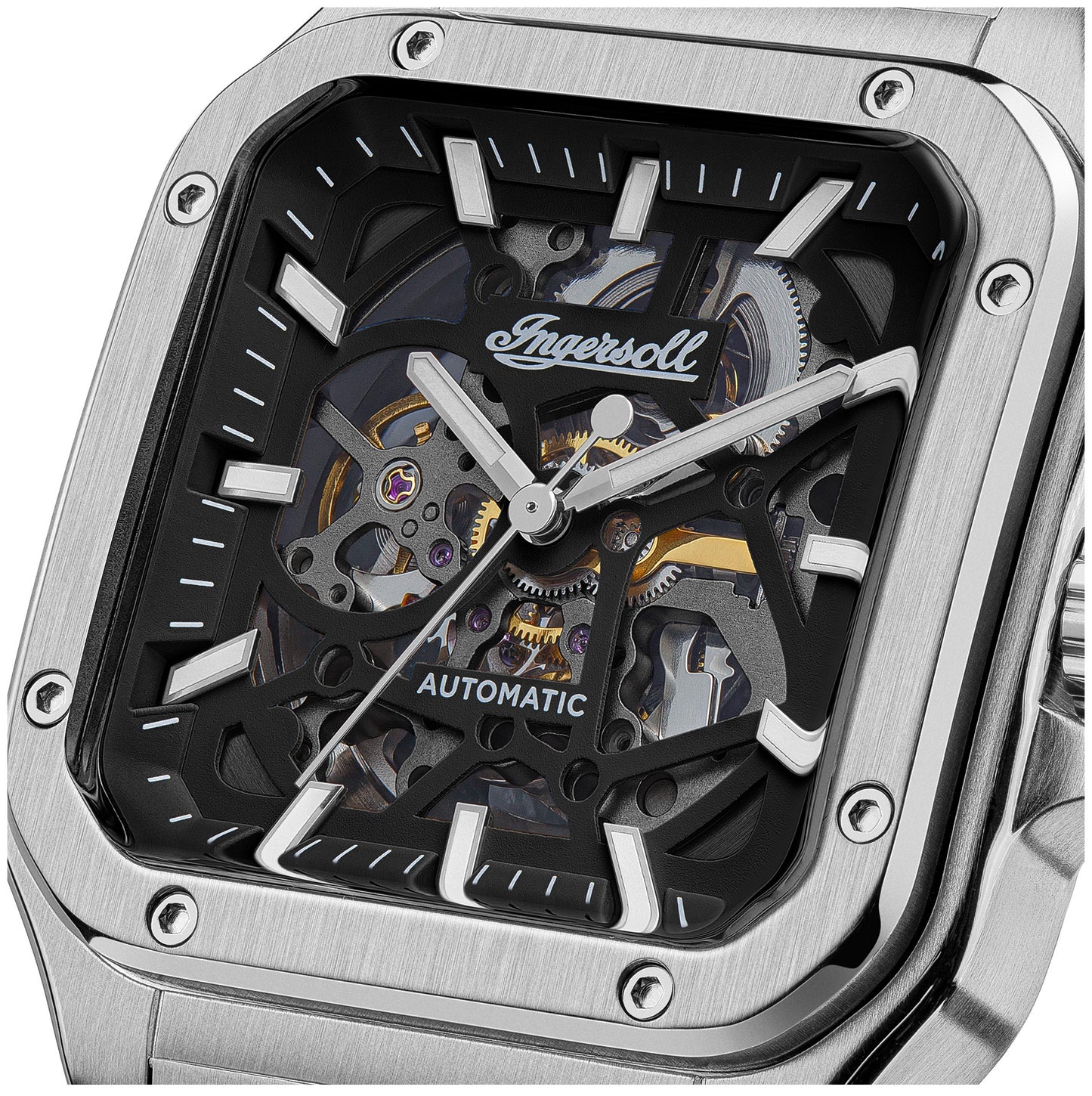 Ingersoll I14501 Ollie Automatic Silver Stainless Steel Bracelet