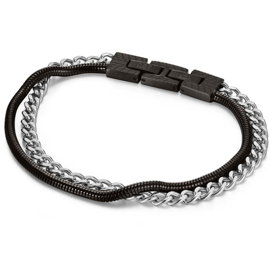 Cerruti CIAGB0000401 Jadila Men's Stainless Steel Bracelet