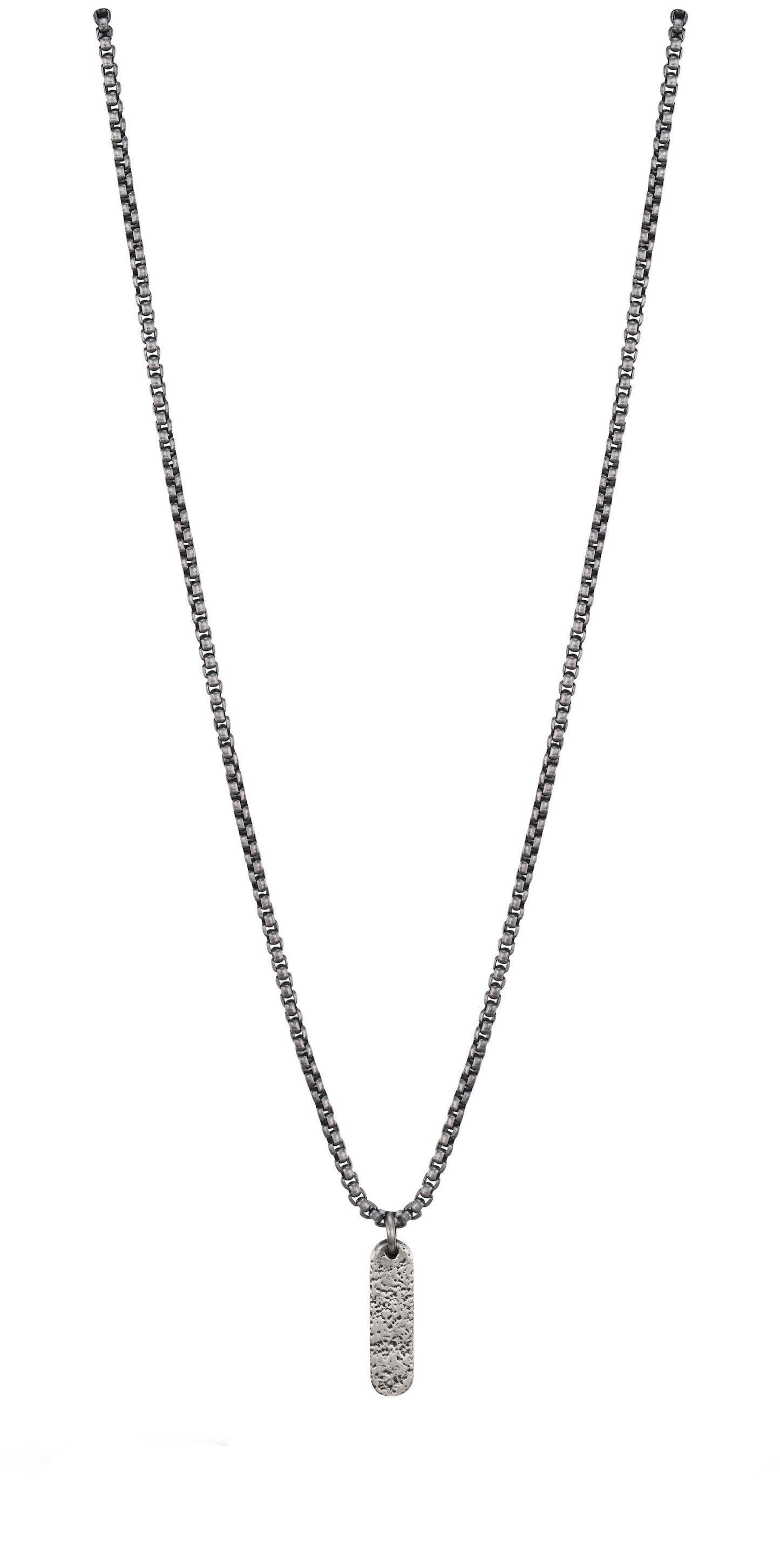 Cerruti CIAGN2216803 Tuberutti Men's Steel Tiger Eye Necklace