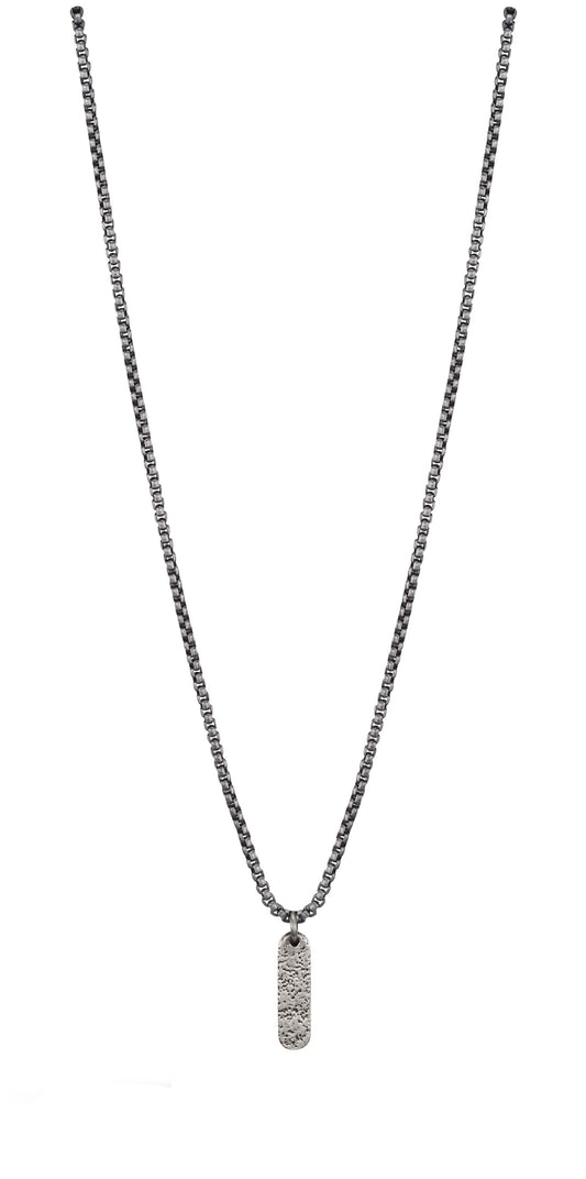 Cerruti CIAGN2216803 Tuberutti Men's Steel Tiger Eye Necklace