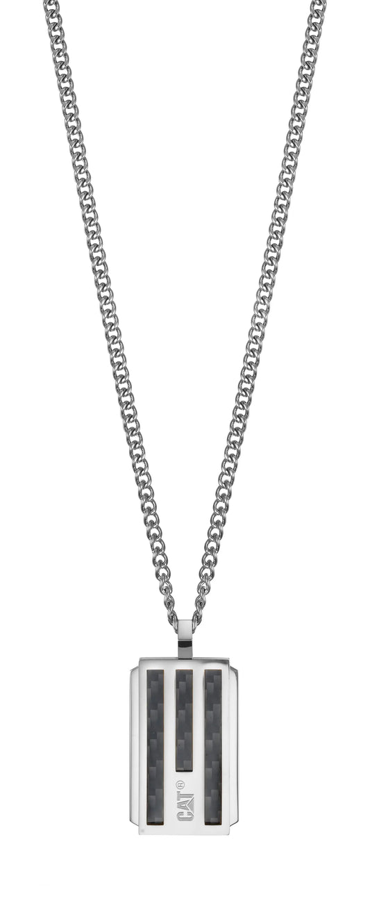 Cerruti CIAGN2216803 Tuberutti Men's Steel Tiger Eye Necklace