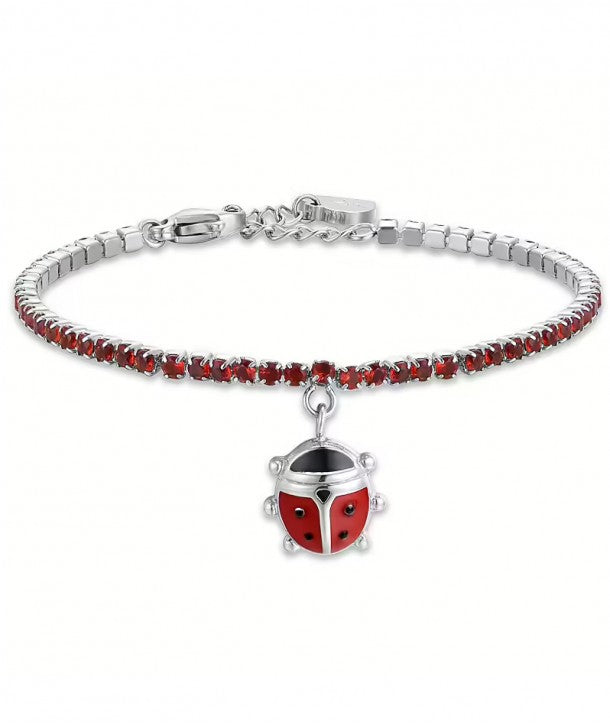 Luca Barra JB100 Children's Steel Bracelet with Heart