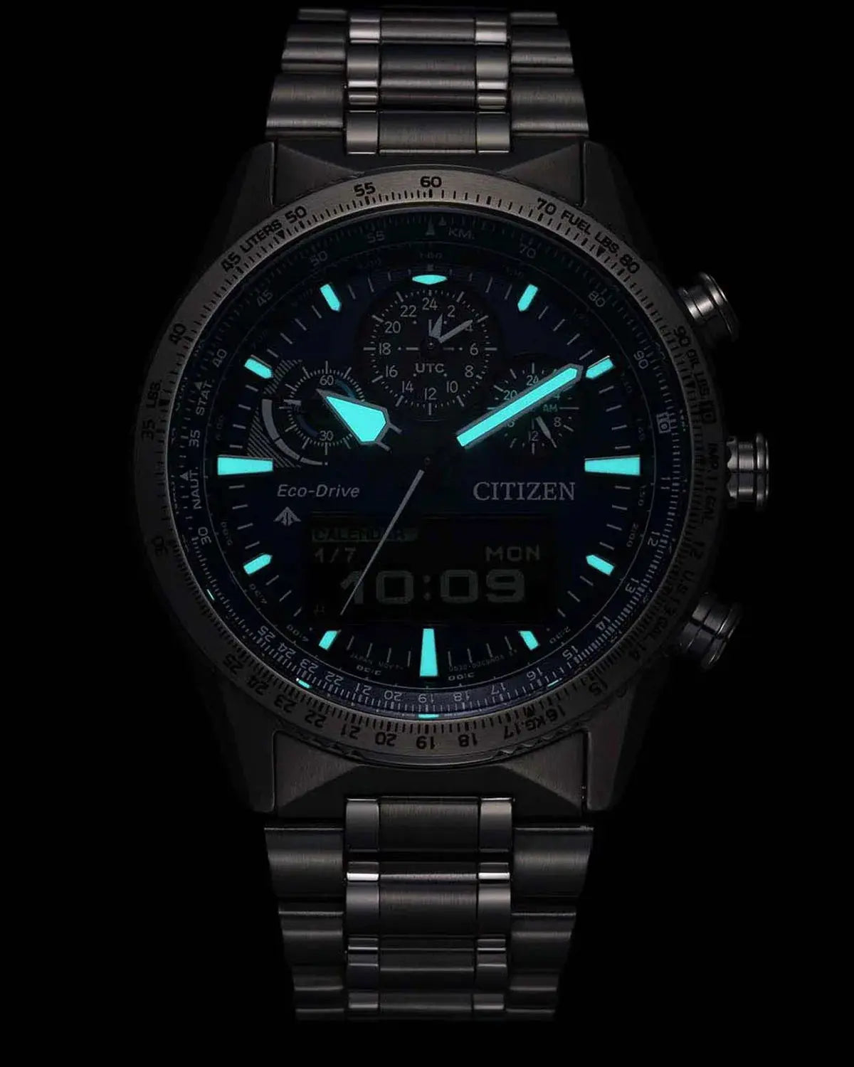 Citizen JV2000-51L Promaster Sky Eco-Drive Stainless Steel Bracelet