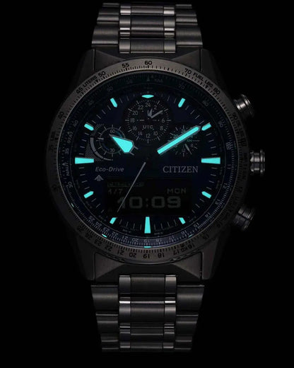 Citizen JV2000-51L Promaster Sky Eco-Drive Stainless Steel Bracelet
