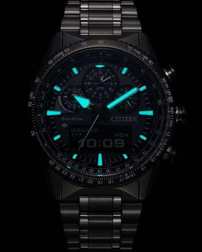 Citizen JV2006-55H Promaster Sky Eco-Drive Stainless Steel Bracelet