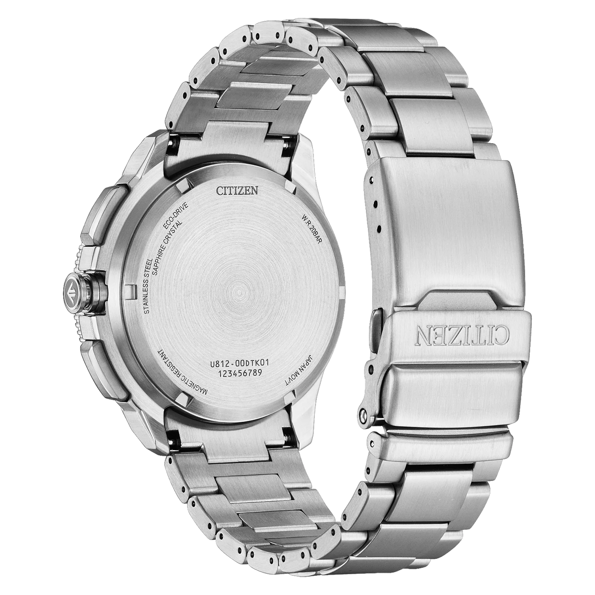 Citizen JV3001-53E Promaster Wave Tracker Eco-Drive Stainless Steel Bracelet