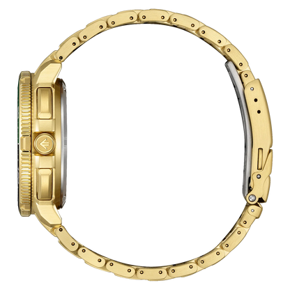 Citizen JV3002-51E Promaster Wave Tracker Eco-Drive Gold Stainless Steel Bracelet