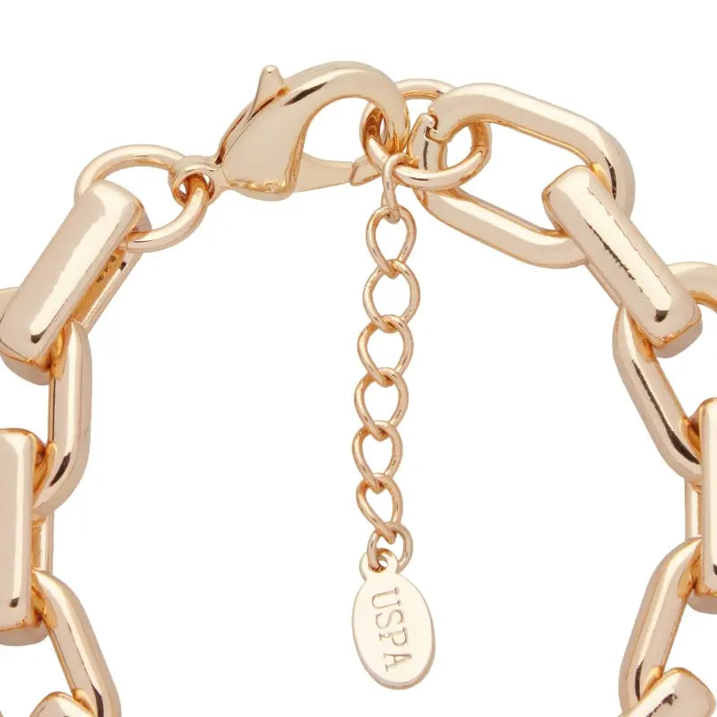 U.S. POLO JW3229BR Βραχιόλι Με Κρίκους Από Επιχρυσωμένο Ορείχαλκο