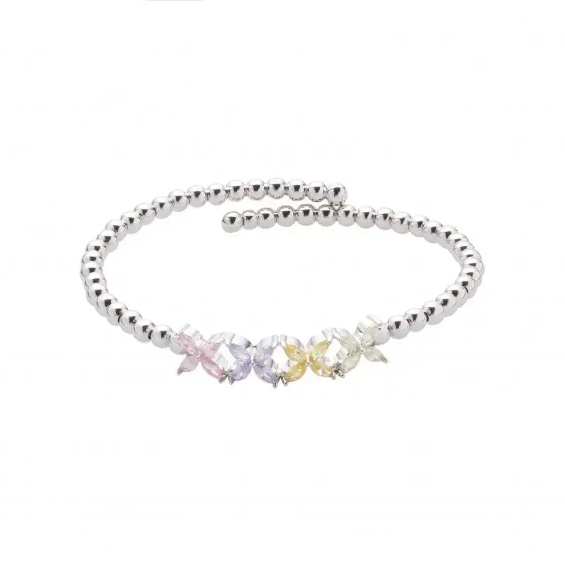 U.S. POLO JW3238BR Βραχιόλι Από Ορείχαλκο με Πολύχρωμα Ζιργκόν U.S. Polo